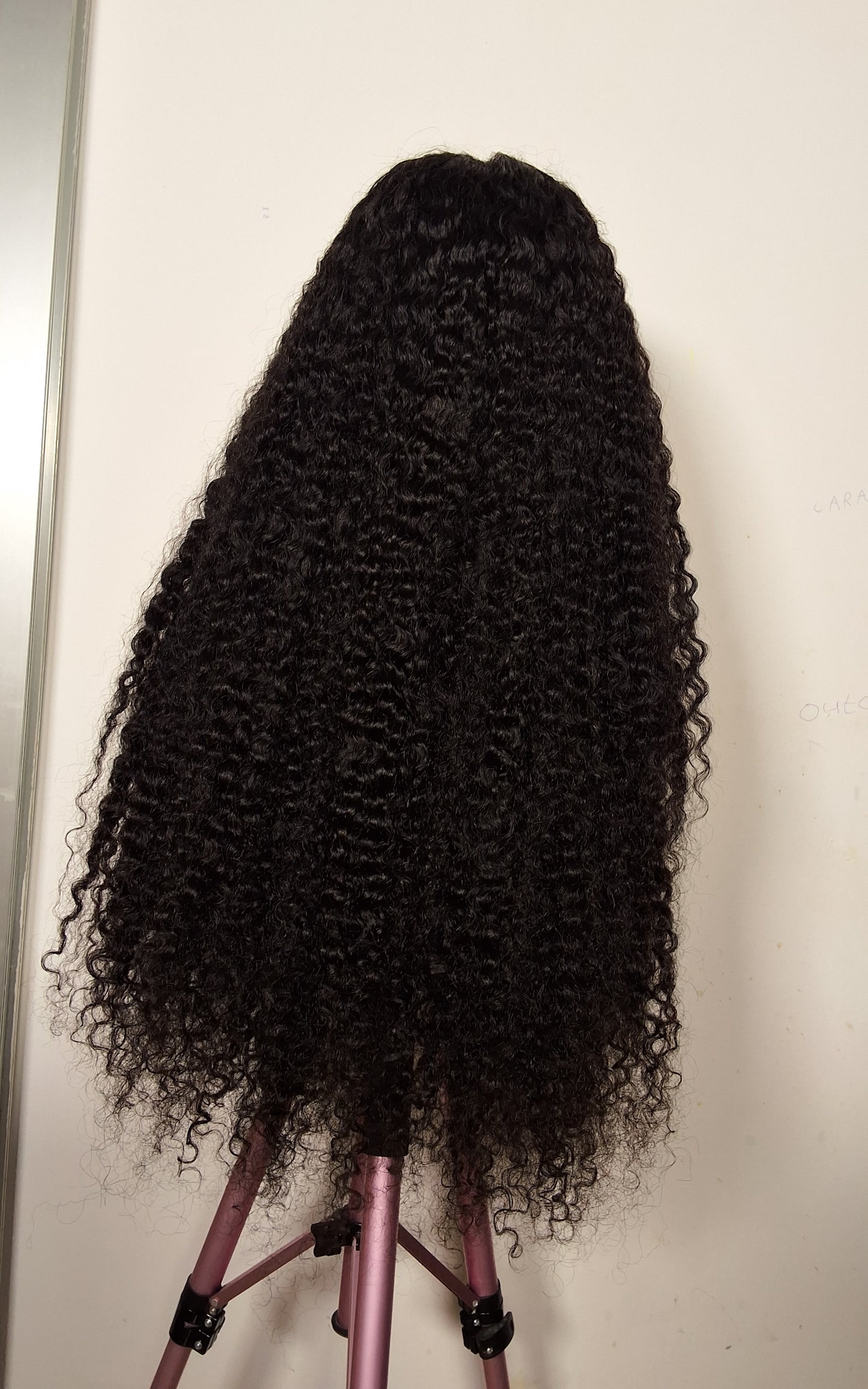 30 inches Sdd pixie curls , 5by5 glueless closure natural colour