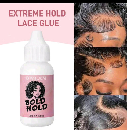 Lace wig glue, invisable waterproof Bold Hold Lace wig glue
