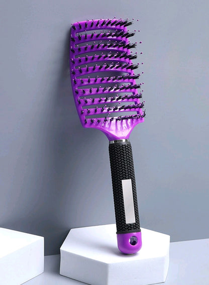 bristled wide-tooth Detangler Hair Brush