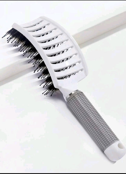 bristled wide-tooth Detangler Hair Brush