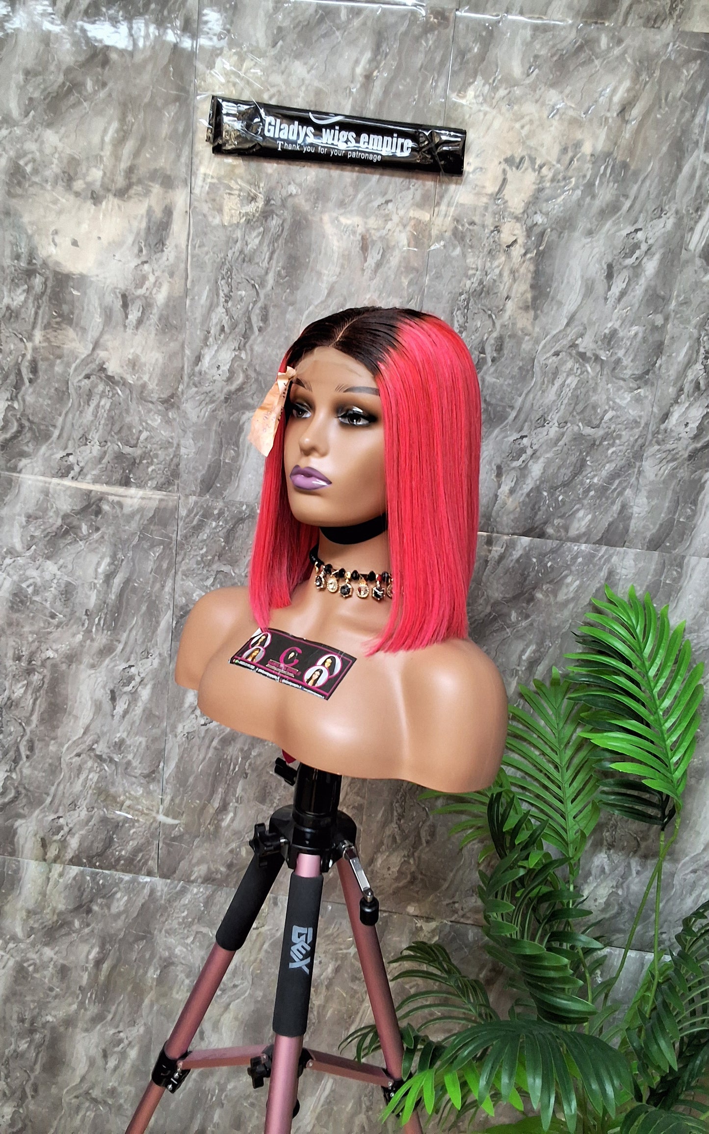 10" SDD Vietnam bonestraight,paired with 2by4 closure 230g ( pink)