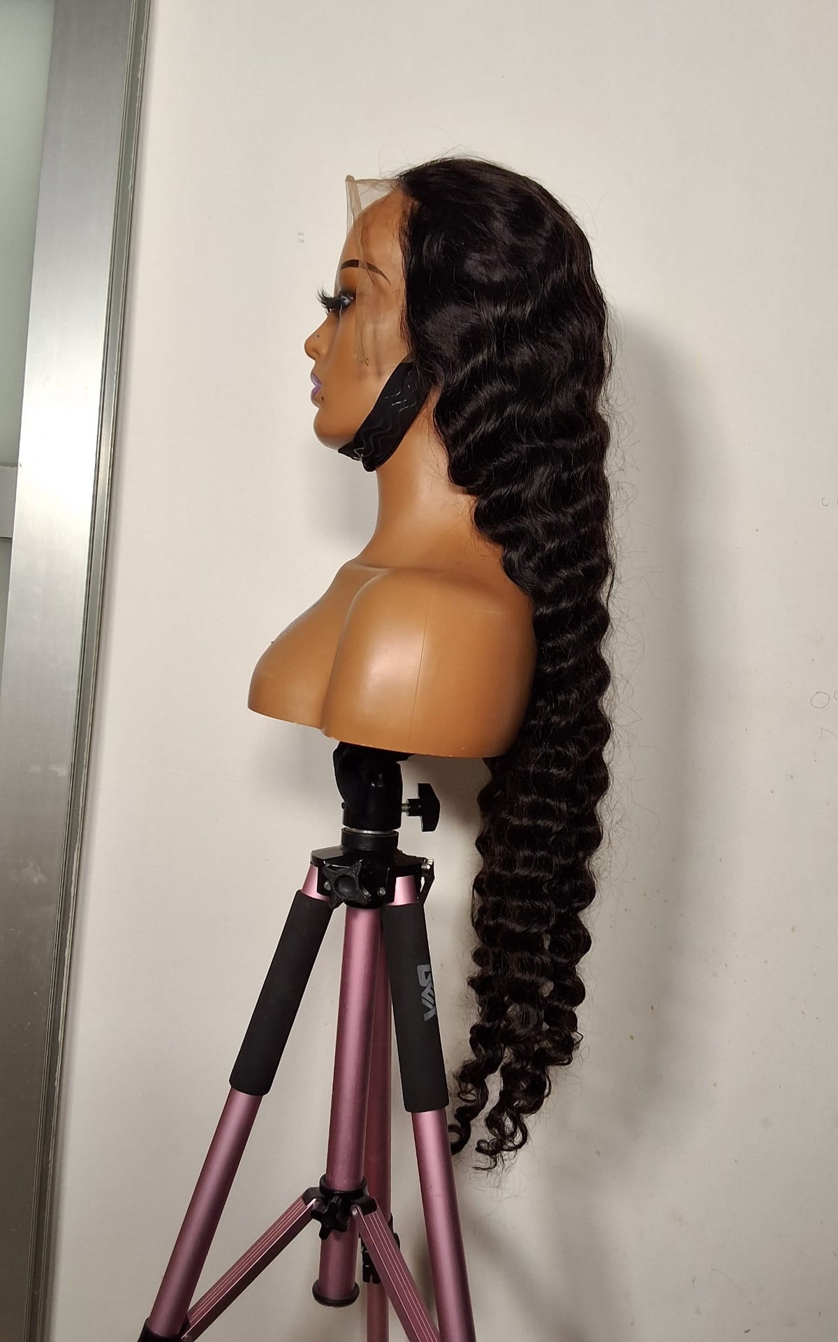 36 inches Sdd deep wave . Full frontal, natural colour