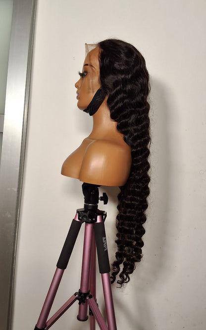 36 inches Sdd deep wave . Full frontal, natural colour