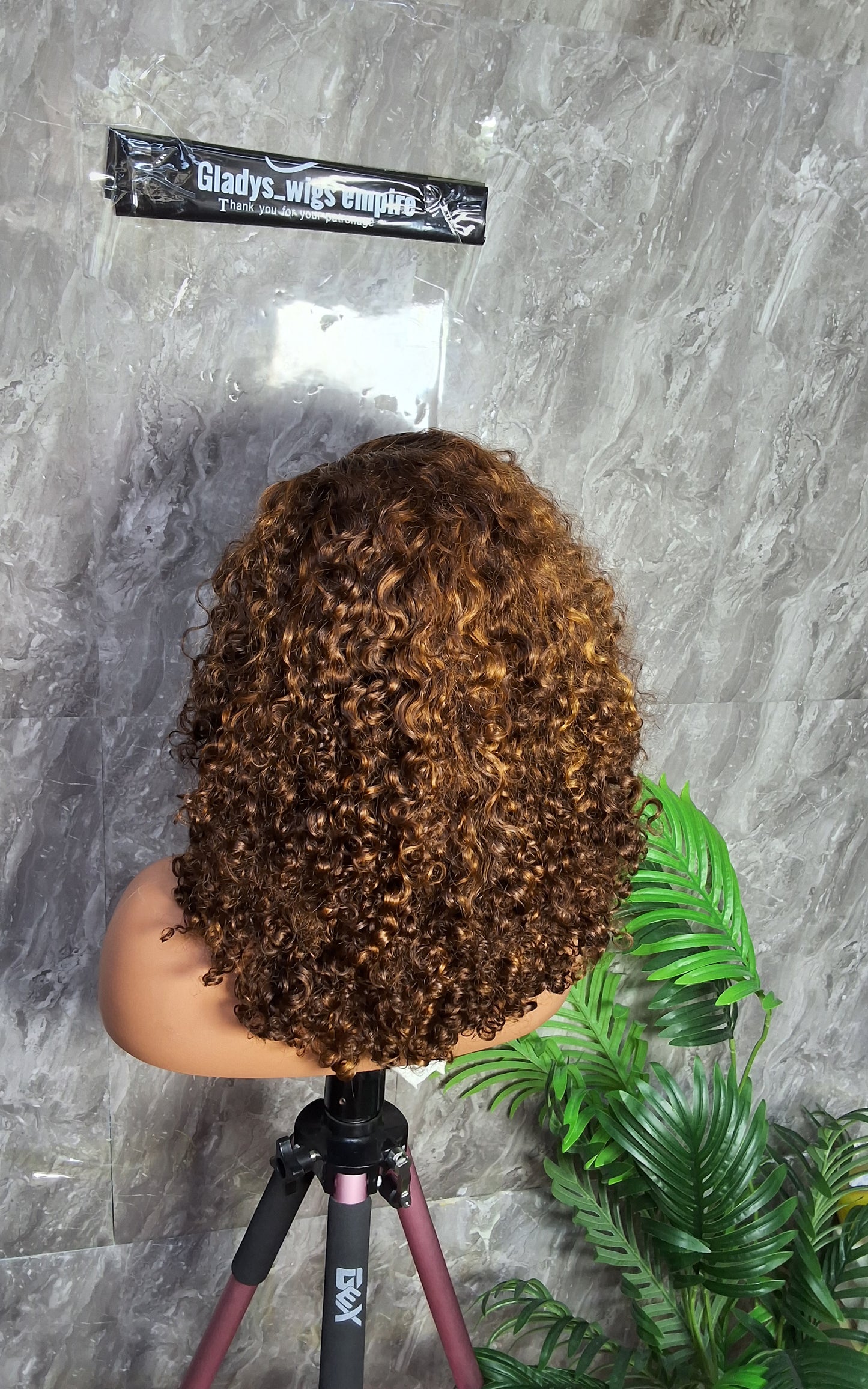 14" sdd soweto curls,  piano colour, 13x4 frontal wig