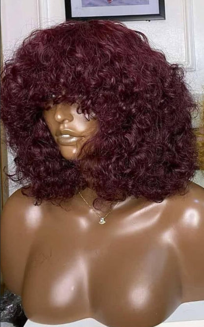 Sdd celebrity fring  12" wine colour