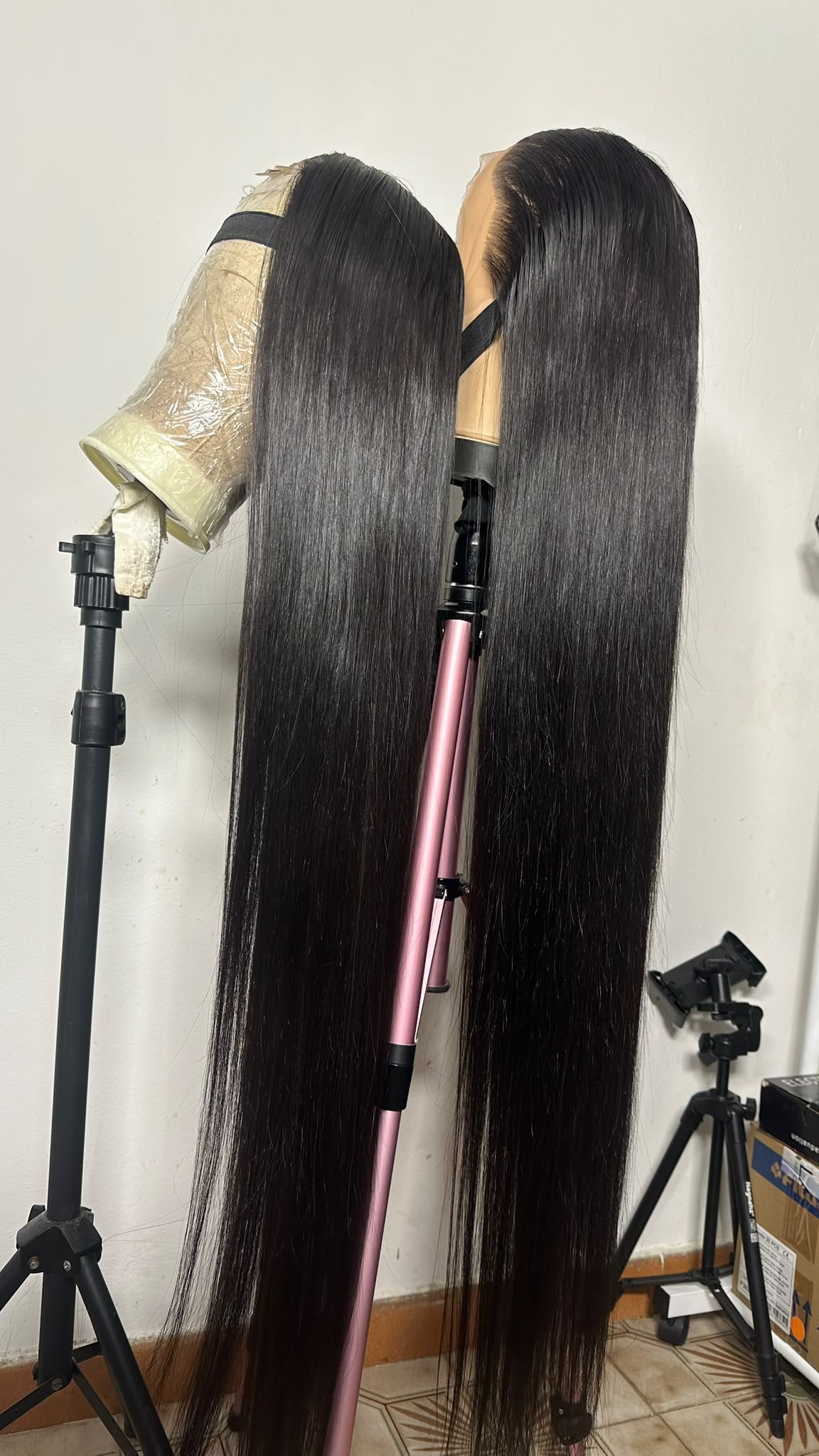 40" SDD Vietnam bonestraight, 5by5 glueless closure