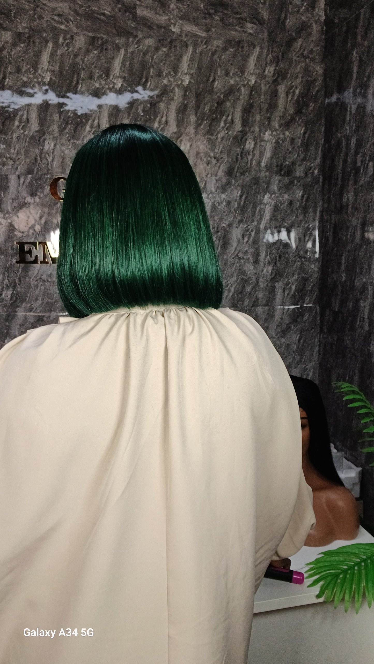 10" sdd Vietnam bonestraight,  green  2by4 closure