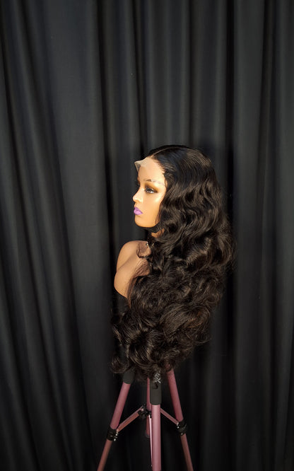 26" SDD 5x5 layard glueless wig.