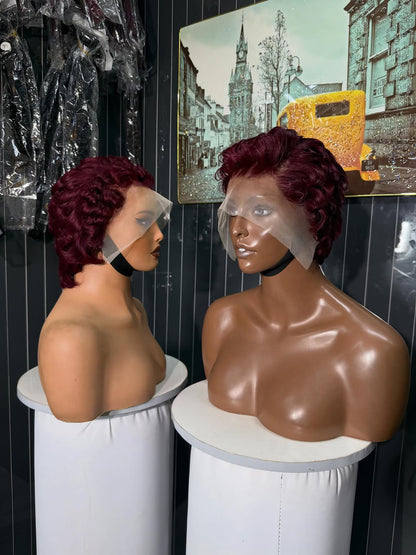 SDD FRONTAL CHIOMA WIG IN BURGUNDY