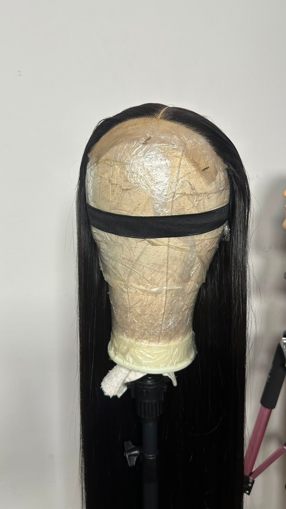 40" SDD Vietnam bonestraight, 5by5 glueless closure