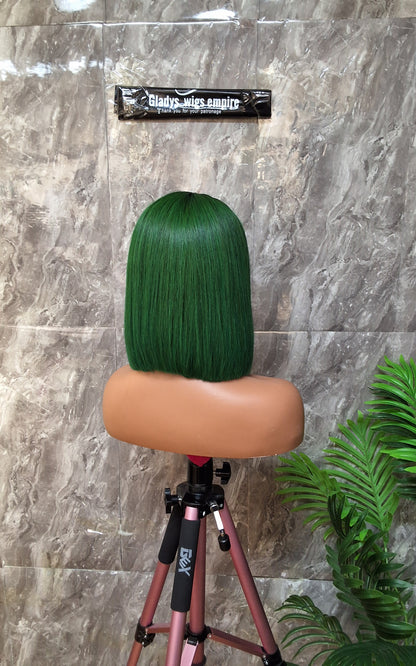 10" SDD Vietnam bonestraight,paired with 2by4 closure 230g ( green)