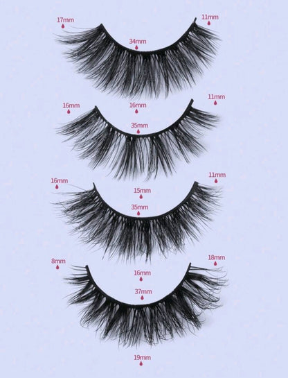 eyelashes fluffy, for everyday use
