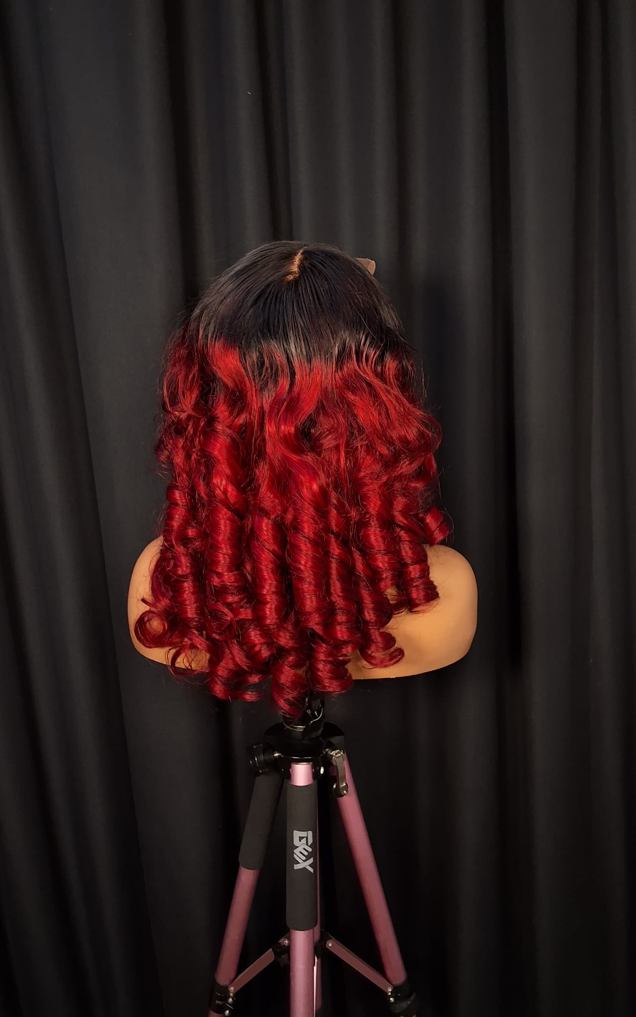 SDD bounce,16" 5by5 glueless closure wig. 300g
