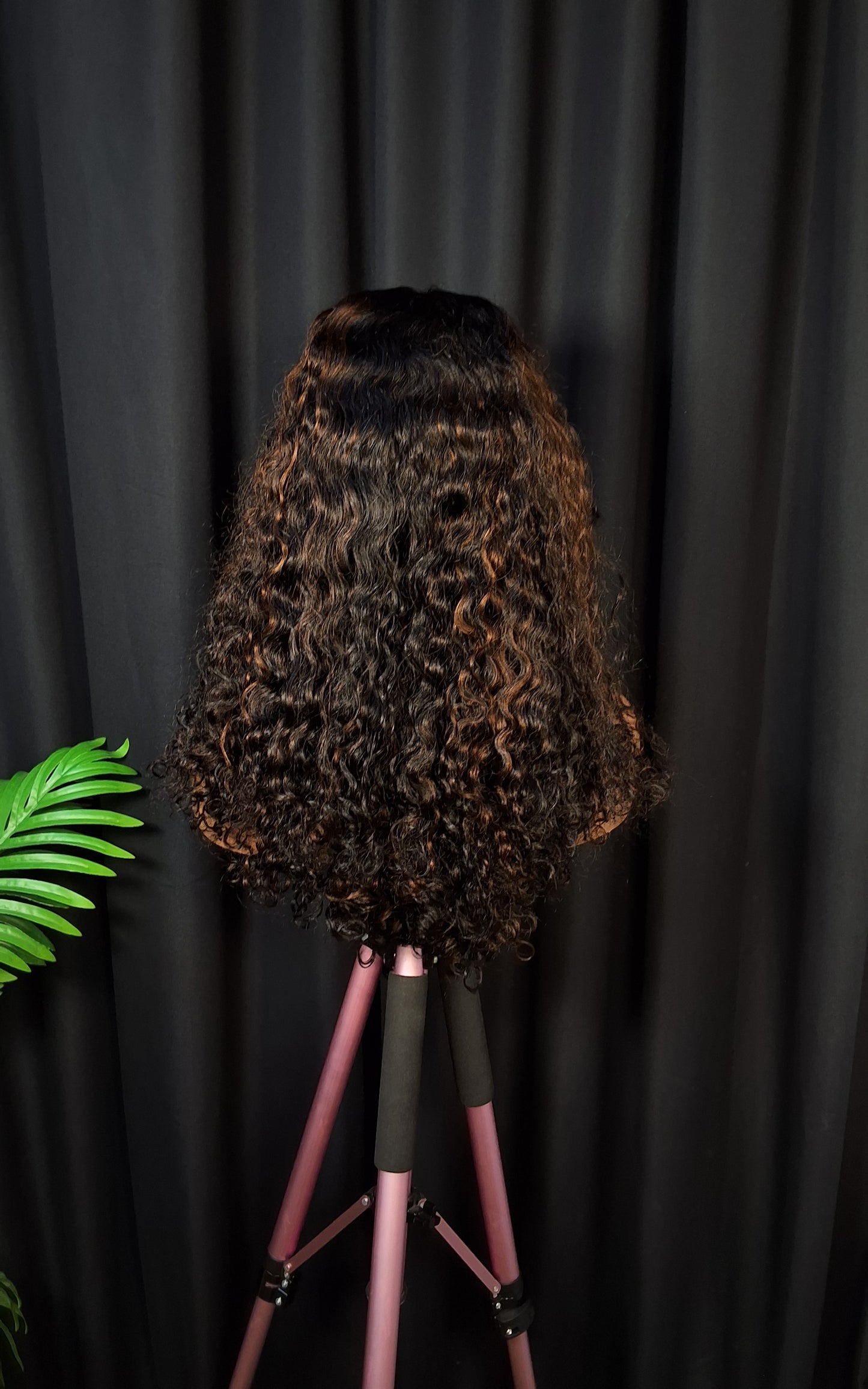 Sassy curls,  mix colour, 20 inches, 5x5 closure