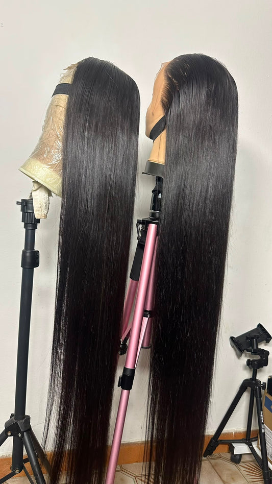 40" SDD Vietnam bonestraight, 5by5 glueless closure