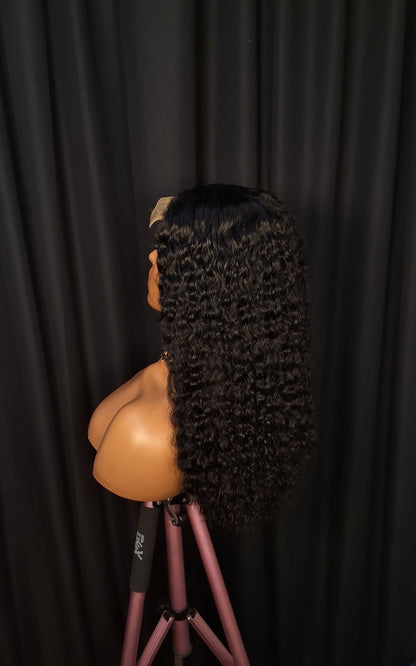 20 INCHES, BURMESE CURLS  .5BY5 GLUELESS CLOSURE.